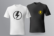 Electro Sign. Energy Lightning Icon., a Solid Icon by Plaid4You (Thumbnail 4 of 5)