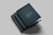 Notebook Mockup Notebook, a Books & Magazine Mockup by seramoe (Thumbnail 4 of 5)