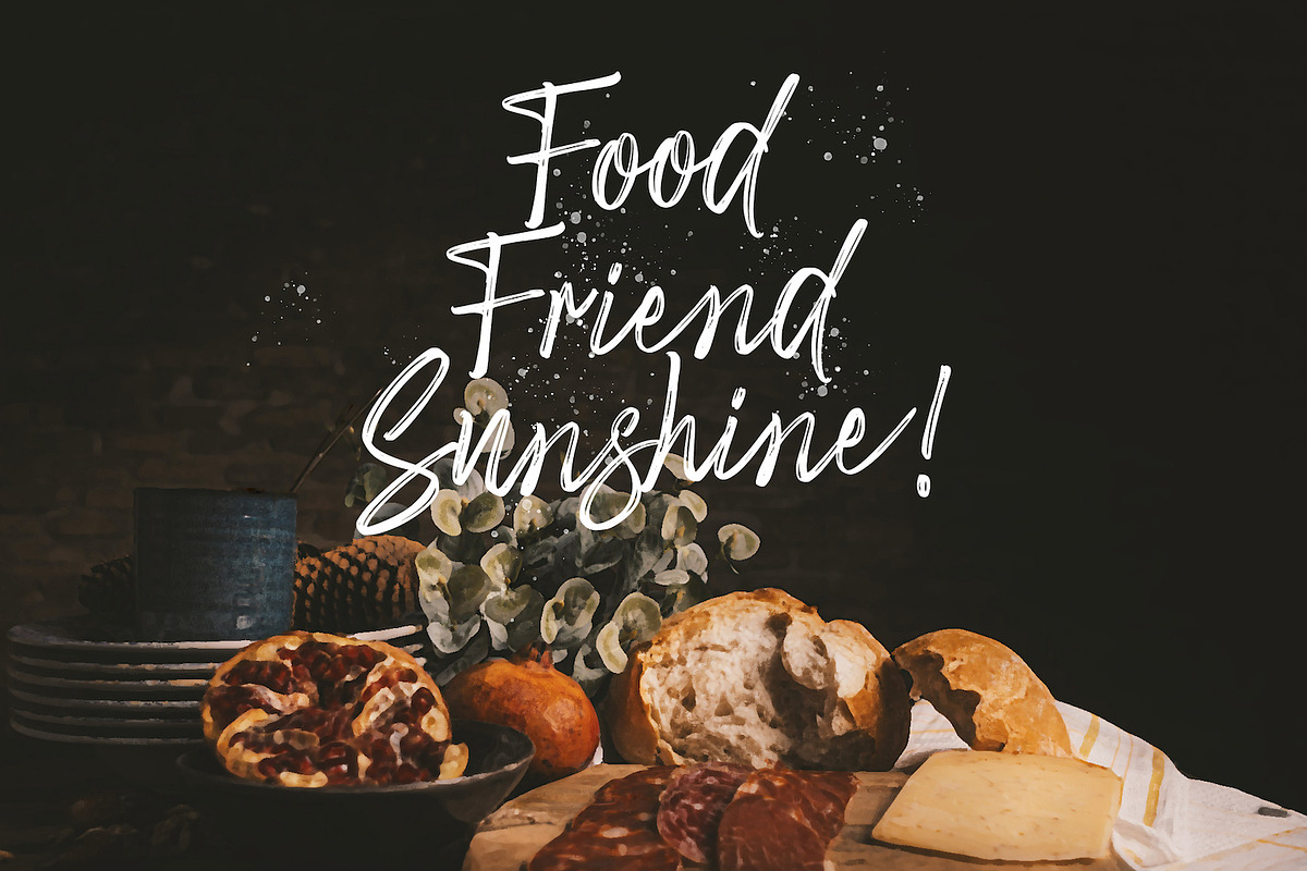 Sayodies - Handbrush Script Font, a Script Font by StringLabs (Photo 3 of 10)