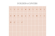 Terra Cotta Instagram Story Covers, a Social Media Template by Indie Grace Design (Thumbnail 8 of 8)
