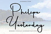 Fhilipe Yesterday, a Handwritten Font by InermediaSTUDIO (Thumbnail 1 of 8)