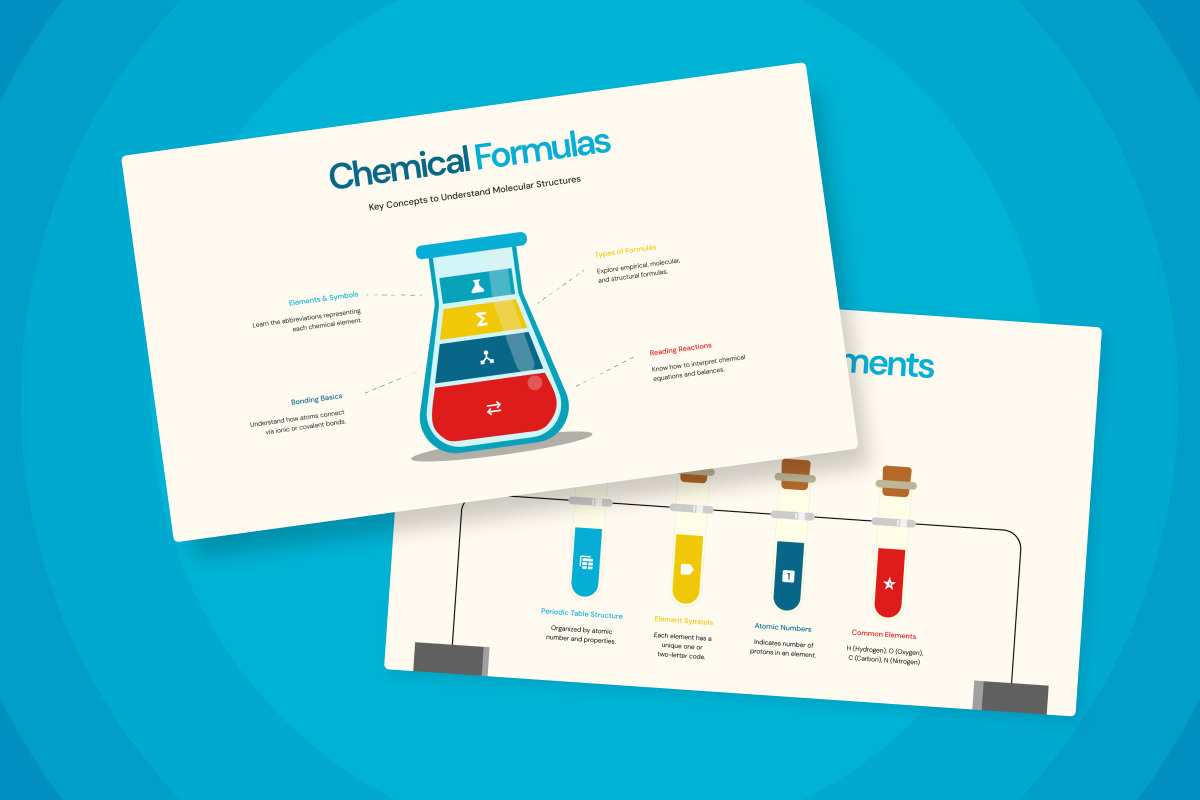 Science Formula Data Infographic Kit, an Education Illustration by twinstd (Photo 5 of 5)