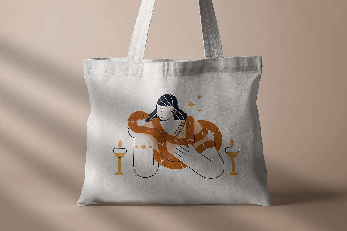 Fortune tellers or witches set, a Person Illustration by Good Studio (Photo 9 of 10)