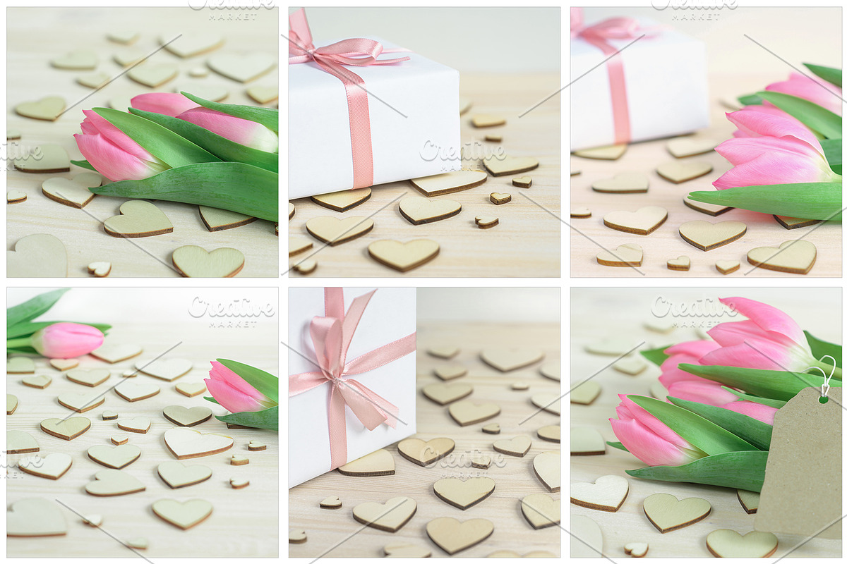 Spring tulip desktop mockup bundle, an Arts & Entertainment Photo by Sound of Color (Photo 8 of 10)