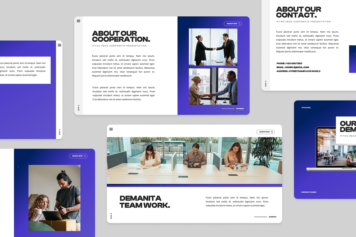 Corporate Pitch Deck Keynote, a Presentation Template by Annora Studio (Photo 4 of 5)