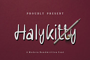 Halykitty, a Handwritten Font by Bayuktx (Thumbnail 5 of 5)