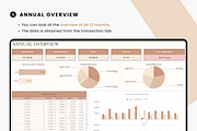 Bookkeeping Spreadsheet Template, a Templates & Theme by MondaySpark (Thumbnail 6 of 8)