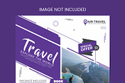 Travel Agency Social Media Post, a Marketing Template by Photoshop Action (Thumbnail 6 of 18)