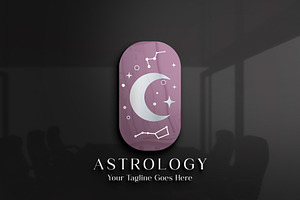 Astrology & Celestial Logo Template, a Branding & Logo Template by YUDesignStore