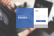 Ramro Web UI Kit - Login/Signups, an UI Kit Template by Danfe Designs (Thumbnail 5 of 11)