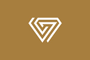 Diamond Lines Logo, a Branding & Logo Template by Buqancreative (Thumbnail 3 of 4)