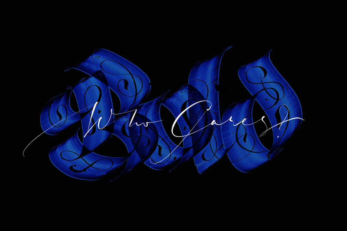 Blackletter Pro Brushes / Procreate, a Brush Add-On by the Fontmaker (Photo 11 of 19)