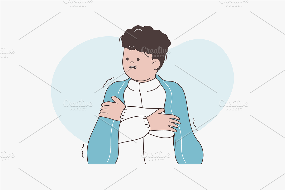 Unwell Patients Illustration, an Object Graphic by Jump Studio (Photo 11 of 12)