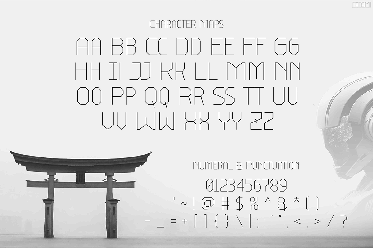 TATAMI, a Font by Pinisi ART (Photo 2 of 10)