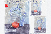 Procreate Texture and Stamp Brushes, a Brush Add-On by BooStudio (Thumbnail 3 of 10)