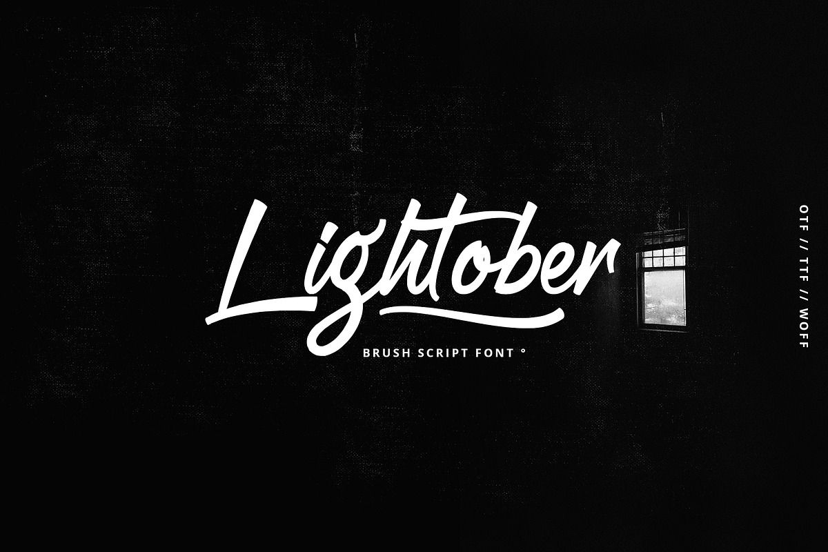 Lightober font