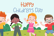 Child Happy Display Font Kids, a Script Font by MC Creative (Thumbnail 3 of 7)
