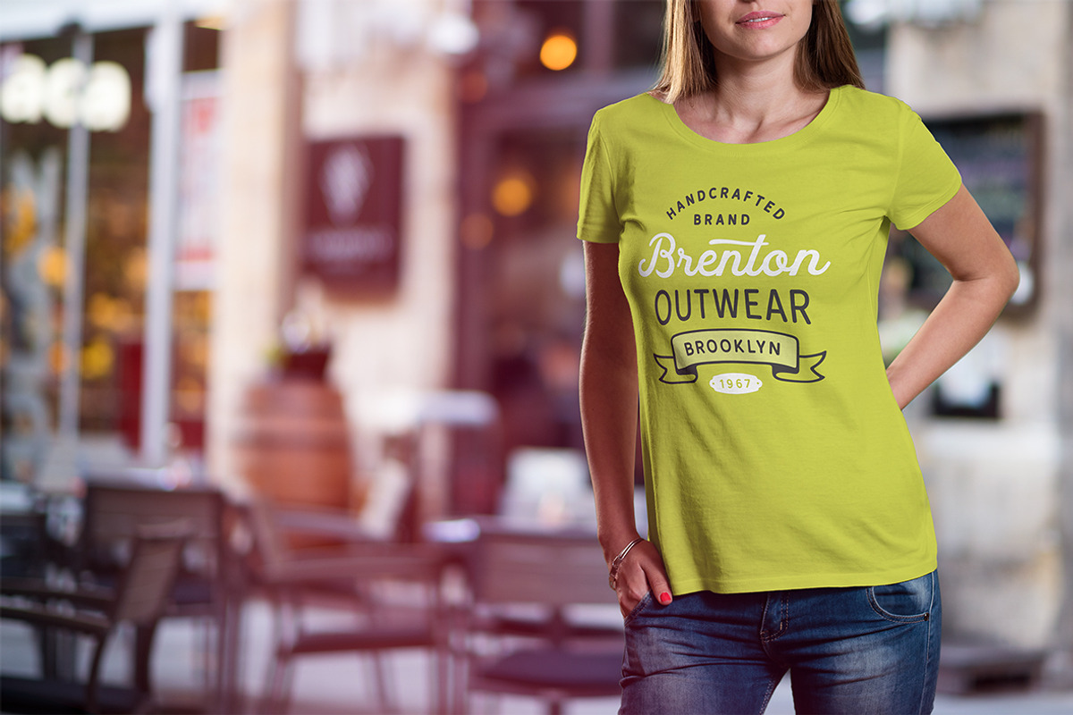 T-Shirt Mock-Up Set, a Shirt Mockup by PuneDesign (Photo 6 of 6)