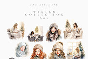 Winter & Christmas Watercolor, a Decorative Illustration by Lana Elanor (Thumbnail 11 of 11)