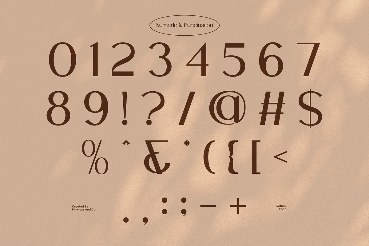 Raffas, a Sans Serif Font by Flawless And Co (Photo 10 of 10)