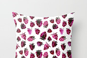 Very berry watercolor patterns, a Pattern Graphic by Katerina Tova (Thumbnail 6 of 9)