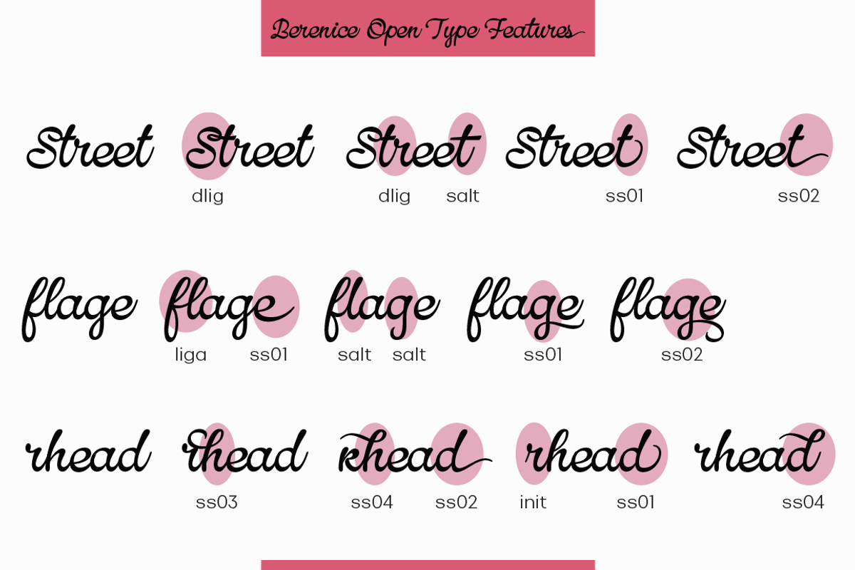Berenice, a Script Font by Eurotypo (Photo 6 of 6)