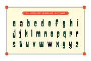 Reactro - Bold Retro Condensed Font, a Sans Serif Font by Typia Nesia (Thumbnail 3 of 15)