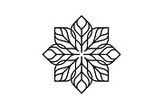 Flower and Leaf Line Art Logo, a Branding & Logo Template by Buqancreative (Thumbnail 4 of 5)