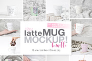 12oz Latte Mug Mockup Startin Bundle, a Product Mockup by Inspire Mockups (Thumbnail 1 of 5)