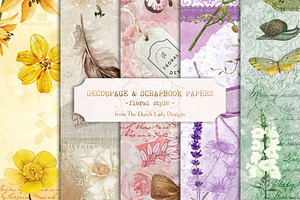 Digital Decoupage & Scrapbook Set 3