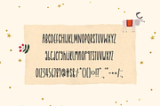 Crafty Christmas skinny font, a Handwritten Font by jyllyco (Thumbnail 7 of 7)
