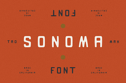 Sonoma Typeface, a Font by James Coffman Design