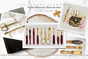 Manicure & Pedicure Collection, an Object Illustration by CrystalinaShop (Thumbnail 3 of 12)