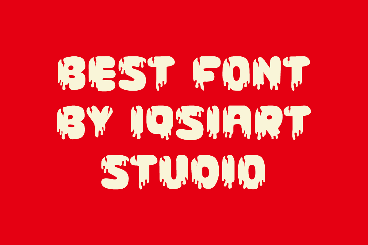 Gromes - Halloween & Horror Font, a Sans Serif Font by Iqsiart Studio (Photo 2 of 7)