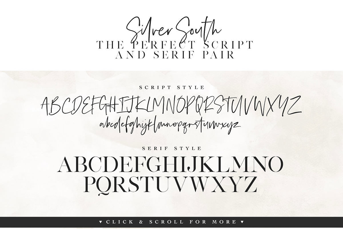 Silver South Font Duo (New Update), a Script Font by Sam Parrett (Photo 9 of 14)