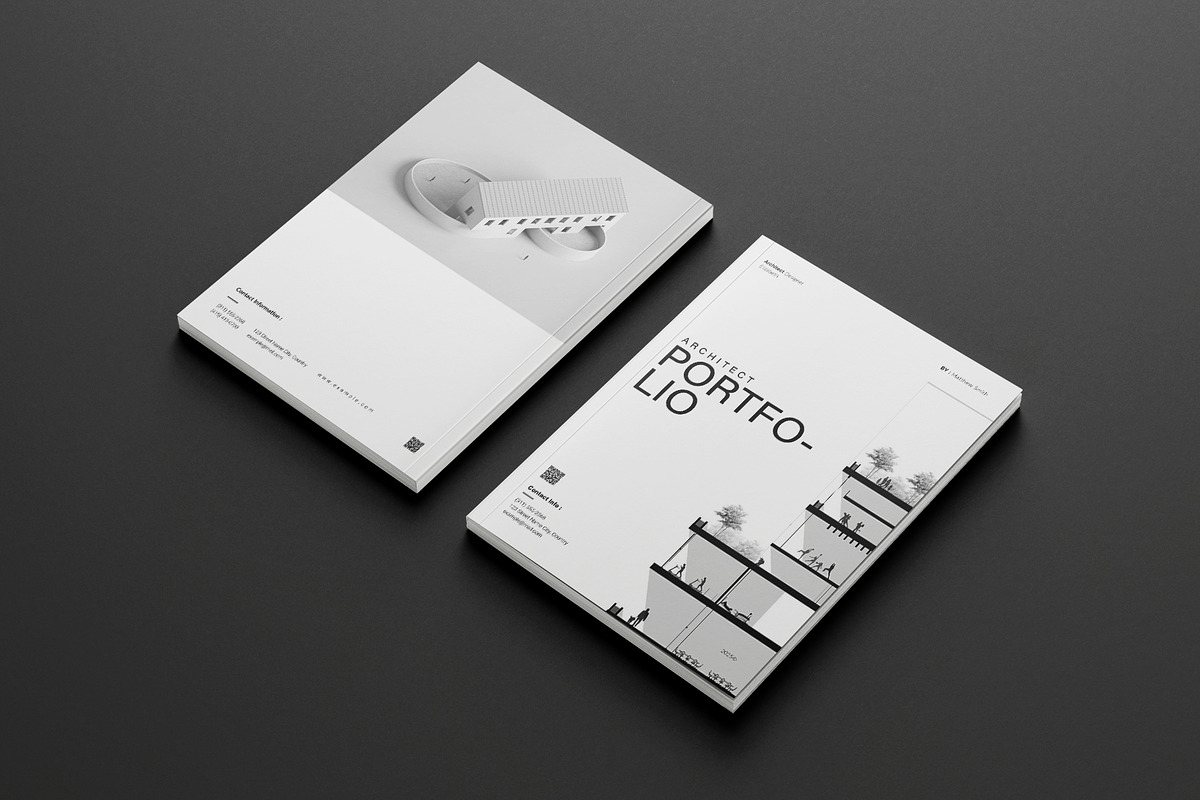Architecture Portfolio Template, a Brochure Template by ElvinPrint (Photo 12 of 14)