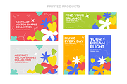Vector Abstract Shapes Pack, a Pattern Graphic by Ilia Design (Thumbnail 3 of 11)