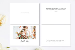 Wedding Planner Thank You Card