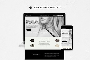 Squarespace 7.1 Template: Théorie