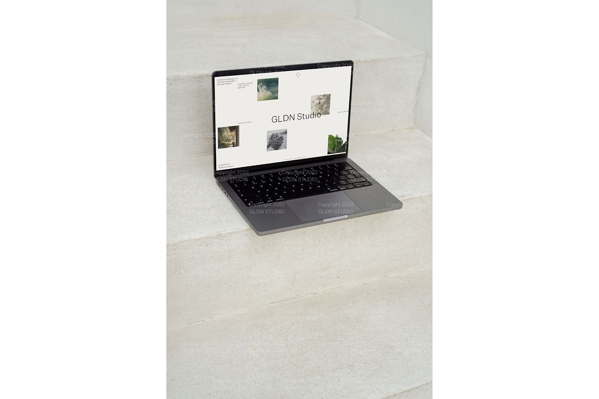 Suta Laptop Mockup – 2, a Mac Mockup by GLDN Studio (Photo 3 of 3)