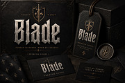 Blade — Blackletter Gothic Font, a Blackletter Font by Wow Magic (Thumbnail 4 of 4)