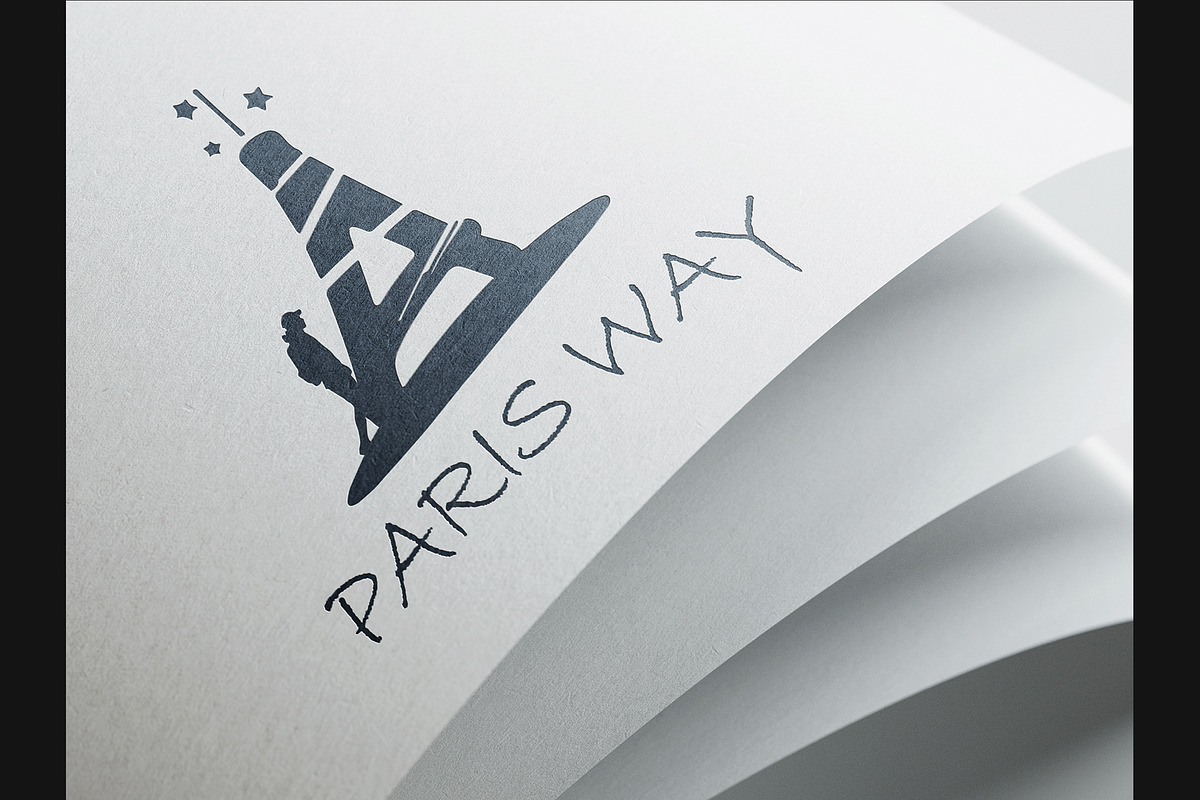 Travel company minimal logo, a Branding & Logo Template by kamalrawat_gd (Photo 5 of 5)