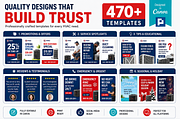 HVAC Social Media Templates Pack, a Social Media Template by PSDPixel (Thumbnail 3 of 6)