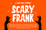 Scary Frank Font - Horror Font, a Handwritten Font by ariodsgn (Thumbnail 1 of 4)