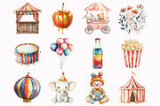 Boho Circus Animals, an Illustration by Design Market (Thumbnail 3 of 5)