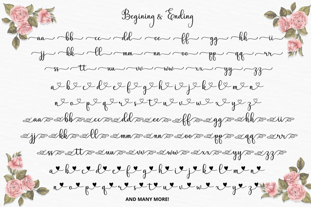 My Sweet, a Script Font by Cut Story (Photo 10 of 12)