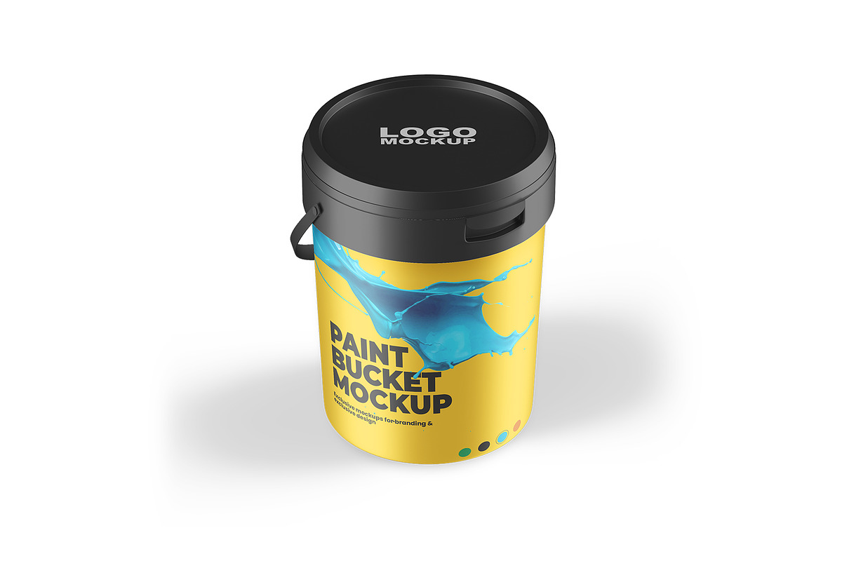 Paint Bucket Mockup, a Product Mockup by Mockupfit (Photo 4 of 5)