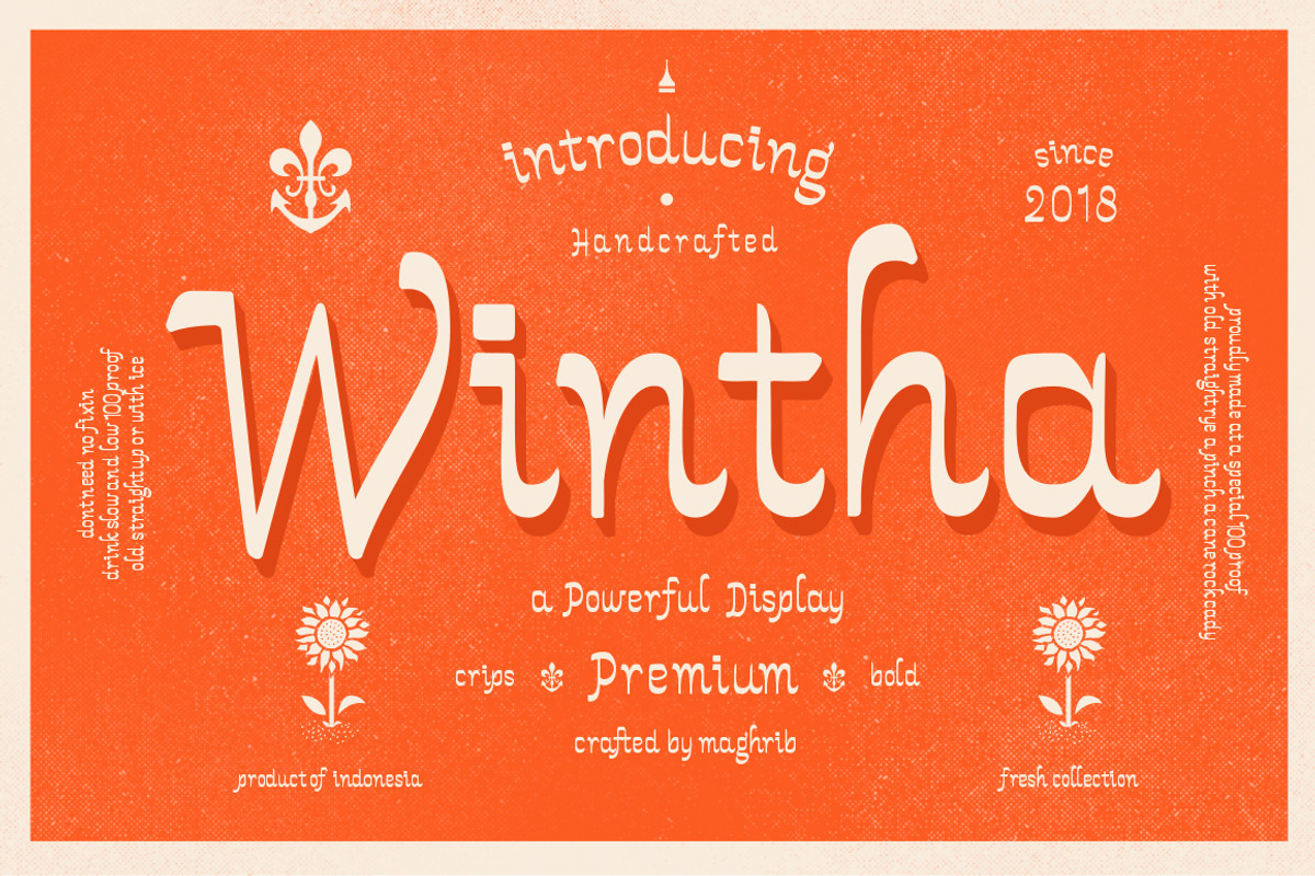 Wintha Typeface