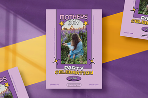 Mothers Day Flyer Template, a Flyer Template by Hubzway