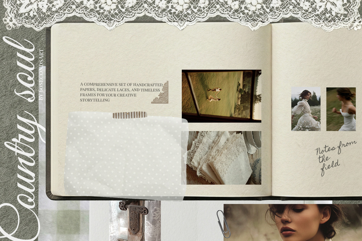 Vintage сottagecore Scrapbooking, an Object Graphic by 60secondsArt (Photo 8 of 11)